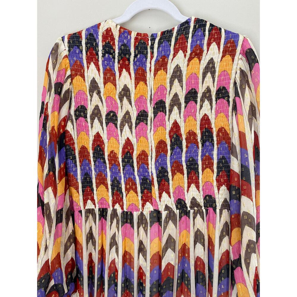 Oliphant Milano Smocked Long Sleeve Blouson Fall Maxi Midi Dress Tuckernuck - Picture 7 of 10